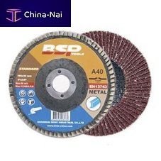 Aluminum oxide flap disc A40-120#finishing