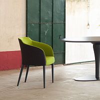 Contemporary chair STELLAindoorfabricleather