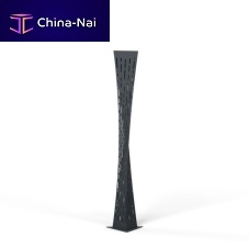 COR-TEN® steel column TWISTED PILLARSthermo-lacquered steeldecorative