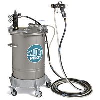 Paint spray unit PILOT KLEBOND DHVLPstainless steel