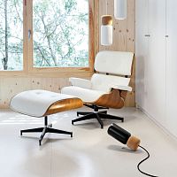 Floor lamp PILA : M-3557aluminumcorkcontemporary
