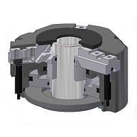 Power chuck MFA3-jawlathethrough-hole