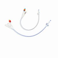 Urine drainage catheter silicone foley H05ureteralballoonhydrophilic