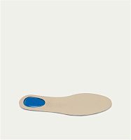 Orthopedic insole with heel pad adult