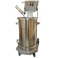Powder coating machine with electrostatic gun PCXG