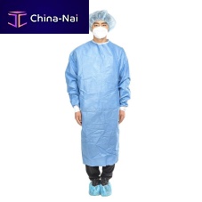 Unisex surgical gown steriledisposableblue