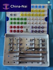 Dental implant surgery instrument kit