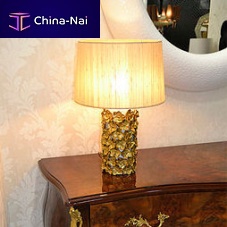 Table lamp ROOSbrasstraditionalwireless