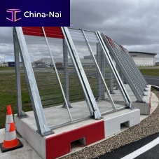 Metal jet blast deflector OPO.ACRfor airport