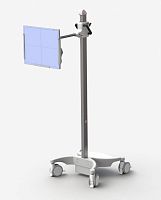 Potter-Bucky on casters 1330/ serieswith flat panel detectorwith CR detector