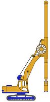 Diaphragm wall drilling rig MPK-300crawlerrotaryhydraulic