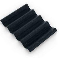 Corrugated roofing sheet PROFILE 6 fiber cementwith thermal-acoustic insulation includedwaterproof