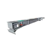 Chain conveyor troughtransportloading