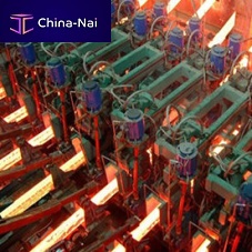 Continuous casting machine C.C.M
