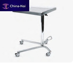 Stainless steel instrument table MAYO10