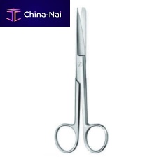Surgical scissors for humansstraight