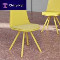 Contemporary chair GALET indoorfabricmetal base