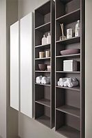 Bathroom column cabinet contemporary