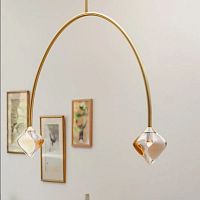 Pendant lamp KOAmetalglasscontemporary