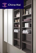 Bathroom column cabinet contemporary