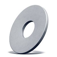 Round washer steel