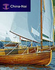 Sailboat mast ONE DESIGNwooden