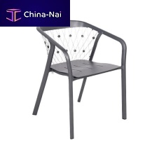 Contemporary garden chair CHESTERoutdooraluminumstainless steel