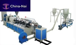Plastic pellet manufacturing granulator drytwin-screwair-cooled