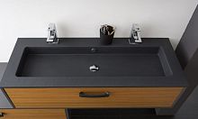 Contemporary bathroom LUMIRE ET ZNITUDEteak