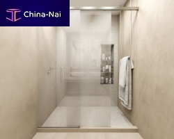 Glass shower cubicle GS-R10with sliding doorrectangular