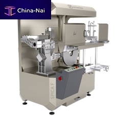 Variable-angle notching machine SPICA Fmanualelectricpneumatic
