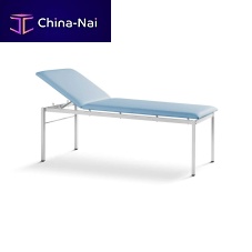 Manual examination table 030with adjustable backrest2 sections