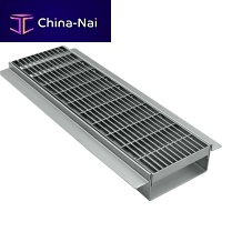 Drainage channel with grating CB.150steel gratepavingpatio