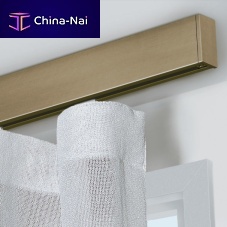 Metal curtain rod ALPHABETICAL wall-mountedwindow