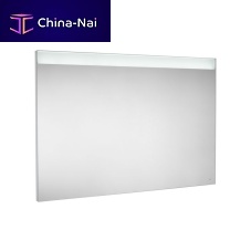 Wall-mounted bathroom mirror PRISMAcontemporaryrectangularaluminum
