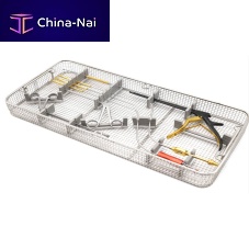 Stainless steel instrument tray