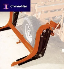 Truck-mounted log loader