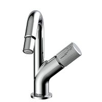 Washbasin mixer tap Z00902countertopchromed metalbathroom