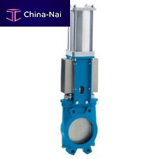 Knife gate valve 15x1pneumaticwafermetal