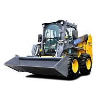 Diesel skid steer loader XC760Krubber-tired