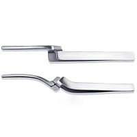 Dental forceps graspingstraightbent