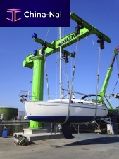 Marina crane JIB 25 - 4 HOISTSpivoting jib