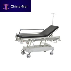 Transport stretcher trolley AD-227.Kmanualwith adjustable backrest2-section