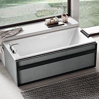 Square bathtub STYLEfree-standingfor homescontemporary