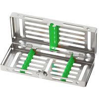 Dental instrument sterilization cassette GAMMAFIX stainless steel