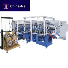 Automatic assembly line for controlfor slidespallet