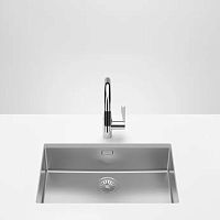 Single-bowl kitchen sink 38 650 003-85without drainboardstainless steelovermount