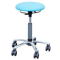 Dental stool DENTA-DOCTOR 303height-adjustableon casters