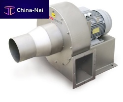 Centrifugal fan exhaust