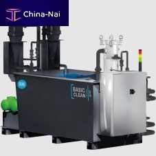 PLC rinsing machine BasicCleanabrasiveprocess waterautomatic